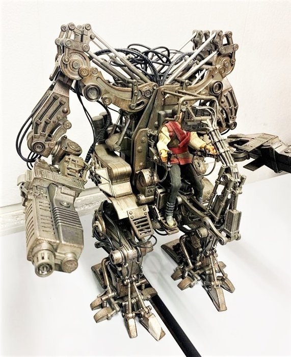 黑客帝国 - APU - Collectable Figure (34 cm) - Rare - In original box     - ThreeZero  - 1:12 - 收藏家版
