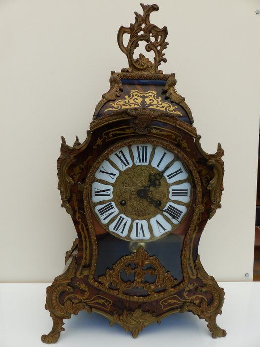 Boulle clock - see description - Late 20th century