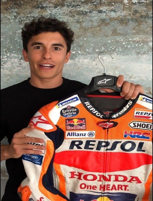 Equipo Repsol Honda - MotoGP - Marc Marquez - 2019 - Official racing leathers