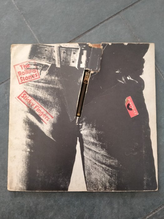 The Rolling Stones - Sticky Fingers with original Zippers and poster - LP-album - 1971/1971