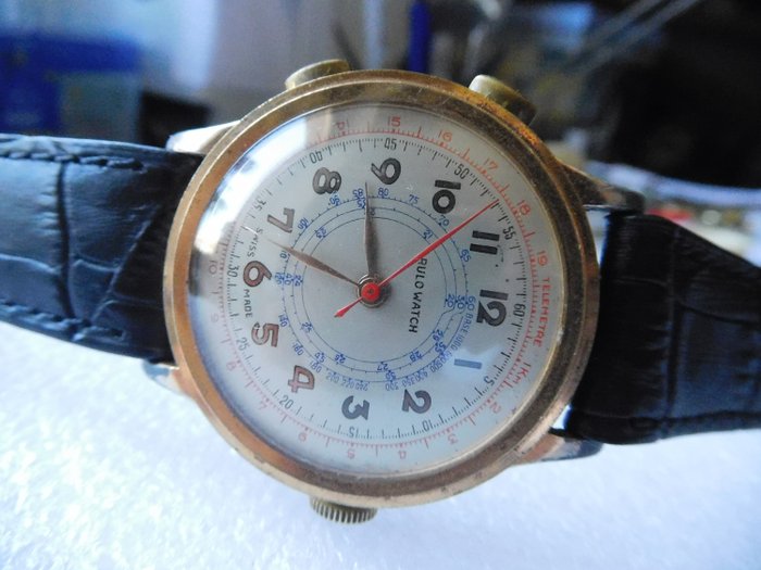 rulo-watch - chrono-stop - eb 720 - Mænd - 1960-1969