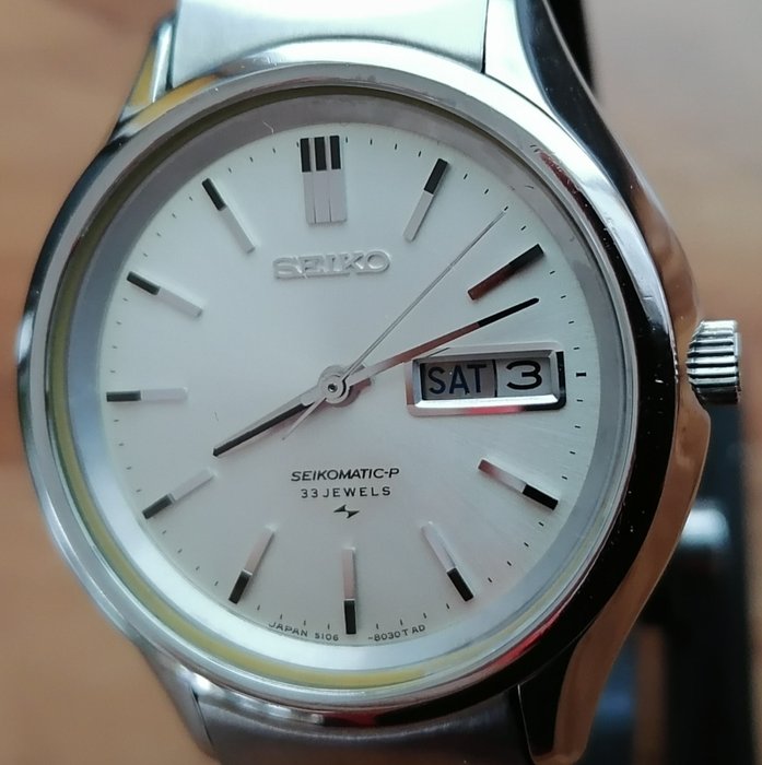 Seiko - Vintage Seikomatic-P Presmatic 5106-8020 - Japan 33 Jewels Watch - Mężczyzna - 1960-1969