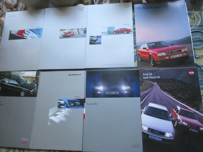 Brochures / Catalogues - RS2 Avant/S2/S3/S4/S6 Plus - Audi sport modellen - 1990-2000