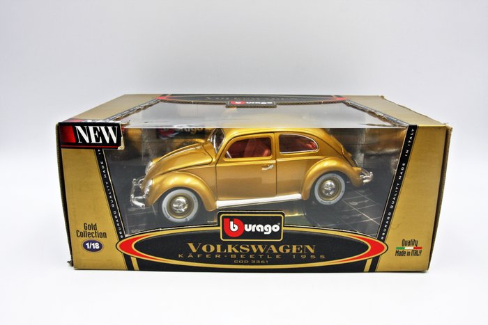 Gold Collection Burago - 1:18 - Volkswagen Kafer Beetle 1955