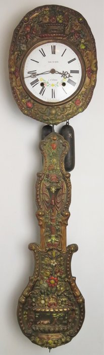 Comtoise -  Louis Jacquin à St. Etienne - IJzer (gegoten/gesmeed), Koper - Tweede helft 20e eeuw