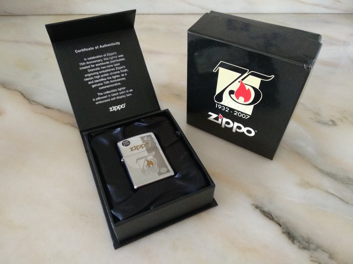 Zippo - Pocket lighter - Zippo 75th Anniversary special edition of