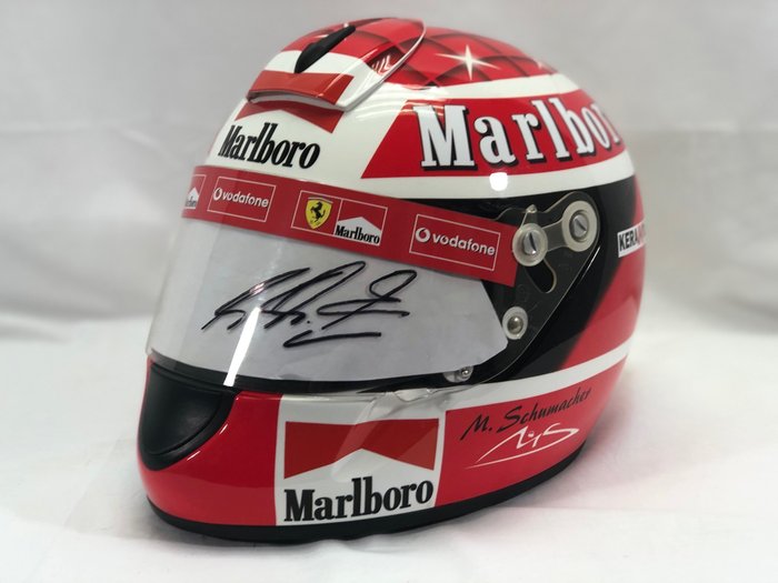 Ferrari - Fórmula 1 - Michael Schumacher - 2002 - Casco de demostración