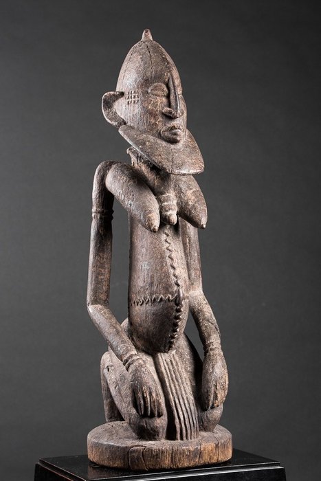 Importantă statuie hermafrodită - Dogon Djenneke - Mali 