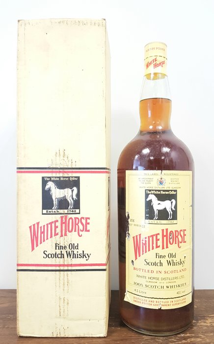 White Horse Fine Old Scotch Whiskey - b. 1970s - 4.5 Litre - Catawiki