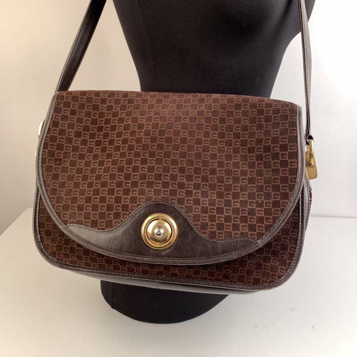 vintage brown gucci purse
