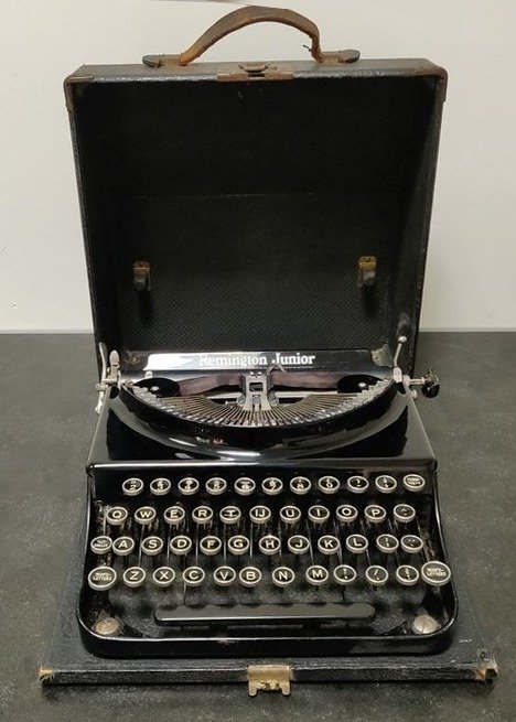 Remington Junior - machine à écrire, 1930 - métal