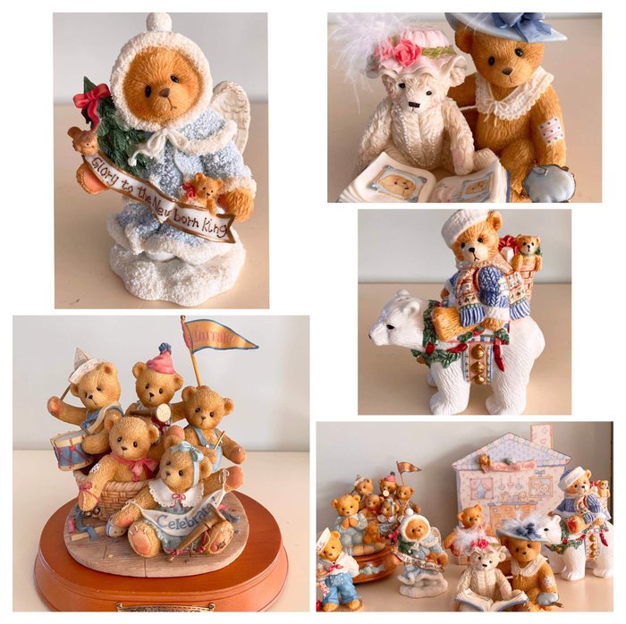 choice B Cherished Teddies Figurines by Priscilla Hillman through Enesco corp 