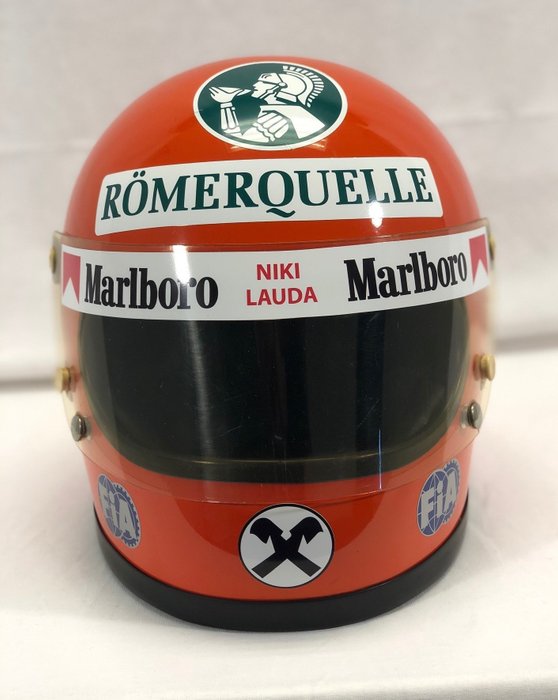 Ferrari - Fórmula 1 - Niki Lauda - Réplica de casco