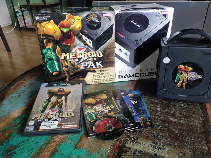 Nintendo Gamecube - Metroid Edition - Consolă cu Jocuri - În cutia originală