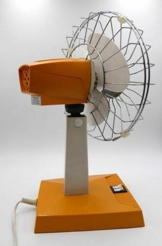 AEPI  - Ventilador de mesa vintage - Acero, Plástico