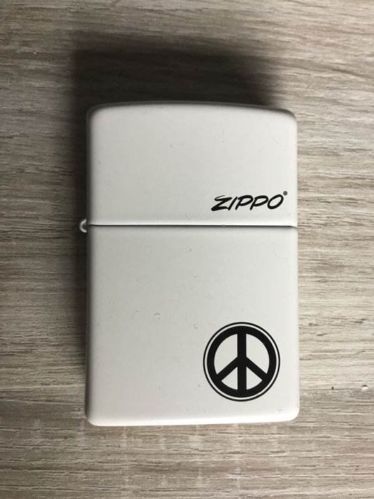 Zippo - Lighter - Zippo Peace Sign Limited Edition of 1 - Catawiki