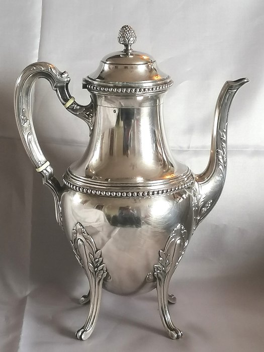 茶壶 - .950 银 - Louis Coignet - 法国 - Late 19th century