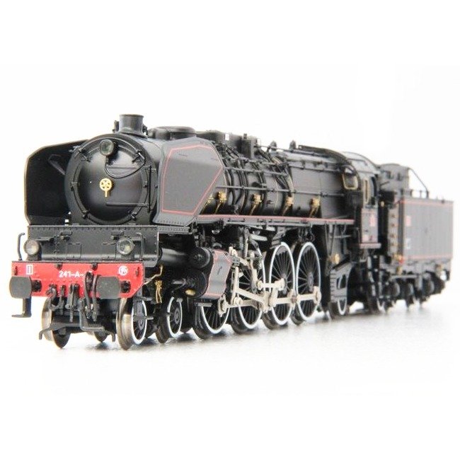 Märklin H0 - 39241 - Locomotora de vapor con ténder - Museo de locomotoras serie 241-A-65, muy detallado - SNCF