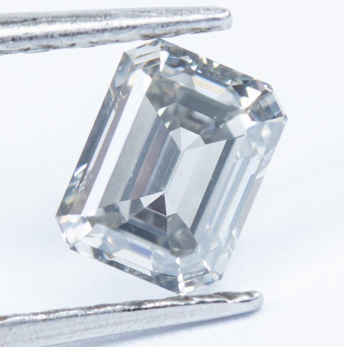 Diamante - 0.51 ct - Grigio chiaro naturale - VS2 *NO - Catawiki
