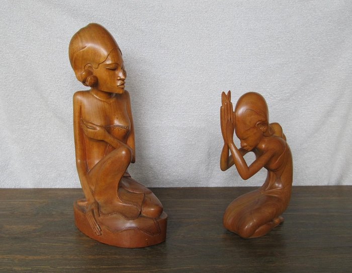 Sculptures (2) - Wood - Njana Tilem Gallery - Mas, Bali, Indonesia 