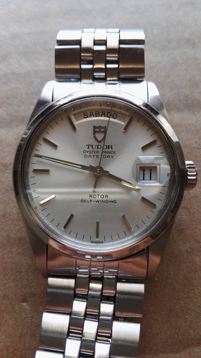Tudor - Oyster prince date/day - ref. 94500 - Mænd - 1980-1989