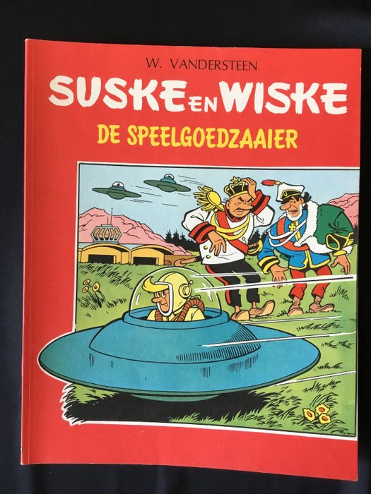 Suske en Wiske TG-55 - De speelgoedzaaier - Tapa blanda - Primera edición - (1966)