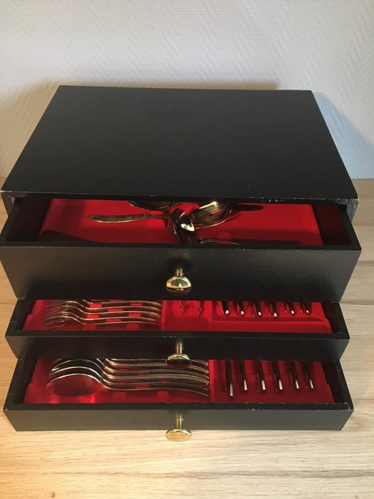 Kara Inox Massif Gembloux - Dinner set for 12, Table service for 12 (79)