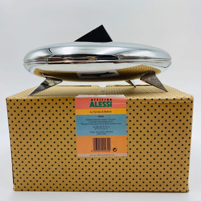 Alessandro Mendini - Alessi - Caja de chocolate 'Peyrano' 90026