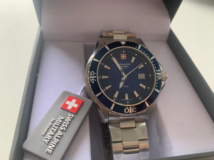 Swiss Alpine Military Diver Watch