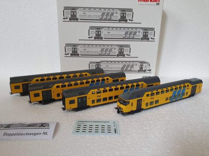 Märklin H0 - 43598 - Conjunto de carruagens de passageiros - NS