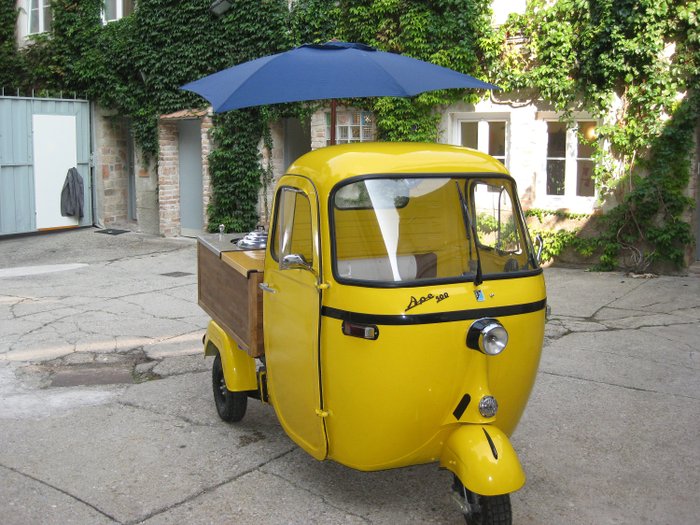 Piaggio - APE 500 - Eiswagen - Ice Cream Truck - 125 cc - 1958