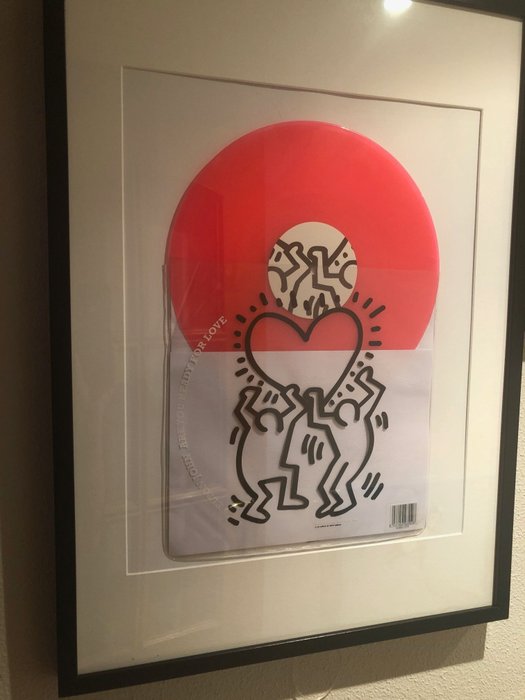Elton John - Are You Ready For Love - Cover designed after Keith Haring