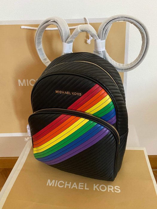 michael kors rainbow backpack