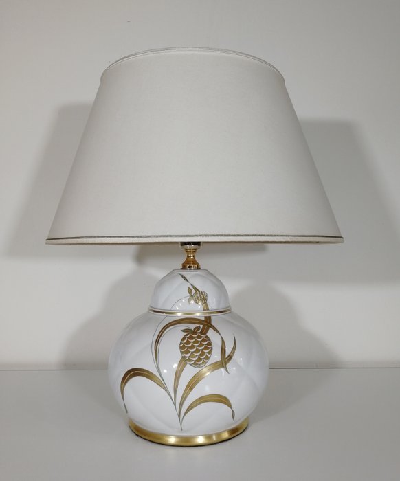 Società porcellane artistiche - Firenze Italy - Table lamp