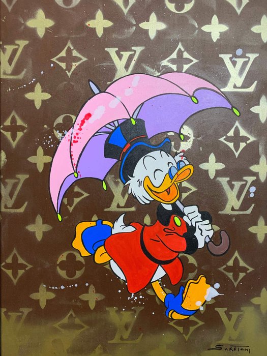 Suketchi - Disney Scrooge McDuck Louis Vuitton Edition