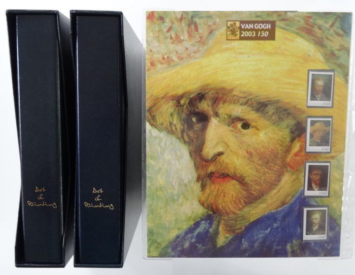 Welt 2003 - Vincent van Gogh 150 years - Elaborate collection in two albums and loose