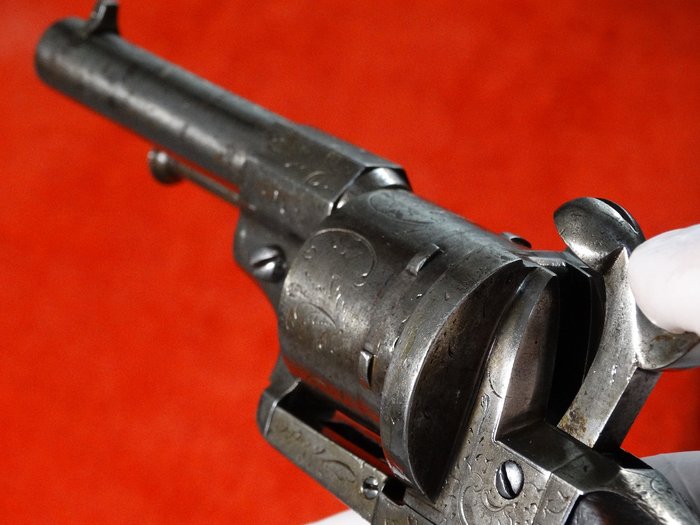 Spanyolország - ZULAICA Y ORTIZ EIBAR - Double action (DA) - Pinfire (Lefaucheux) - Revolver - 8 mm, 8.5 mm