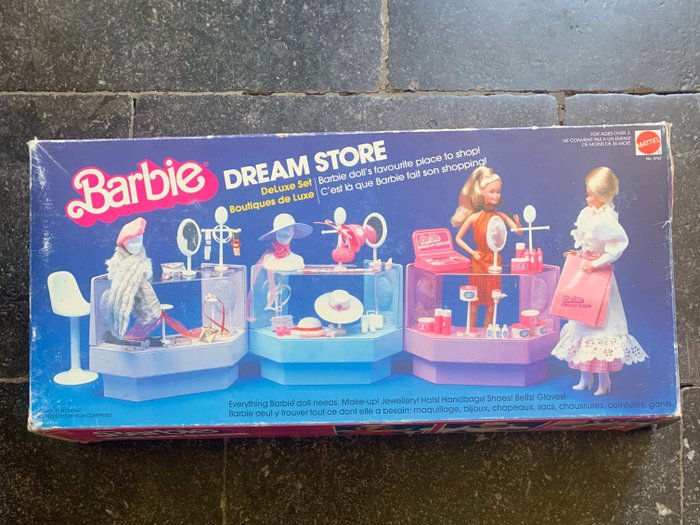 Mattel - Boneca Barbie Dream Store mattel 1983 Deluxe Set