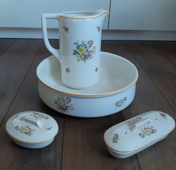 Sociëte Ceramique Maestricht - Set antico lampet (4) - Ceramica