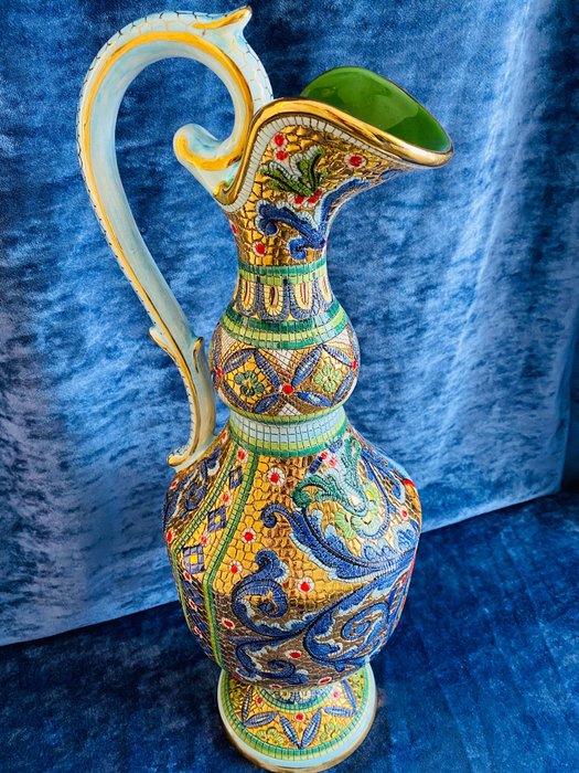 Ravenna - Pitcher壺 - 陶瓷, 鑲嵌