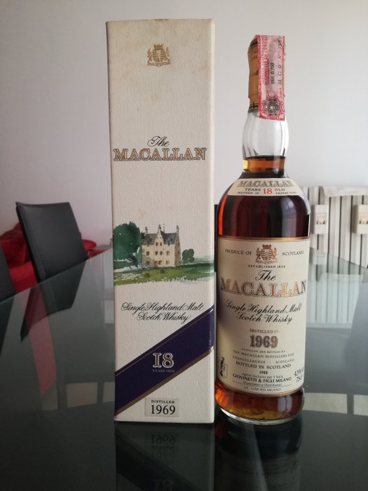 Macallan 1969 18 years old - Original bottling - b. 1988 - 75 cl