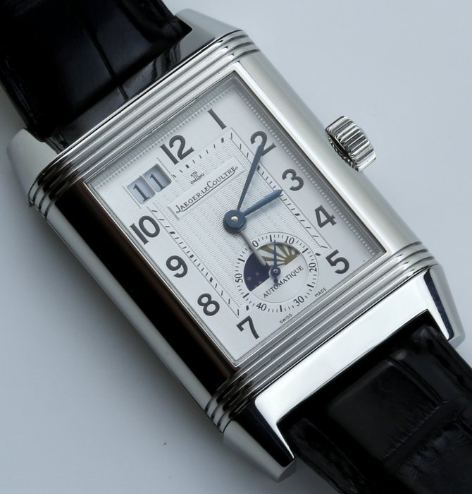 Jaeger-LeCoultre - Reverso Grand Taille Gmt Ref .240.8.72 - 男士 - 2000-2010