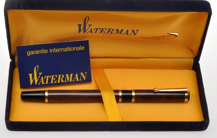 Waterman - 威迪文 - 盒装Waterminum Night＆Day乌龟复古漆钢笔