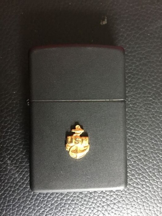 Zippo - Mechero - Zippo Emblema de la Marina de los Estados Unidos de 1