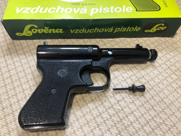 捷克共和国 - Spring-Piston - Pop Out Pistol - 气手枪 - .177 Pellet Cal