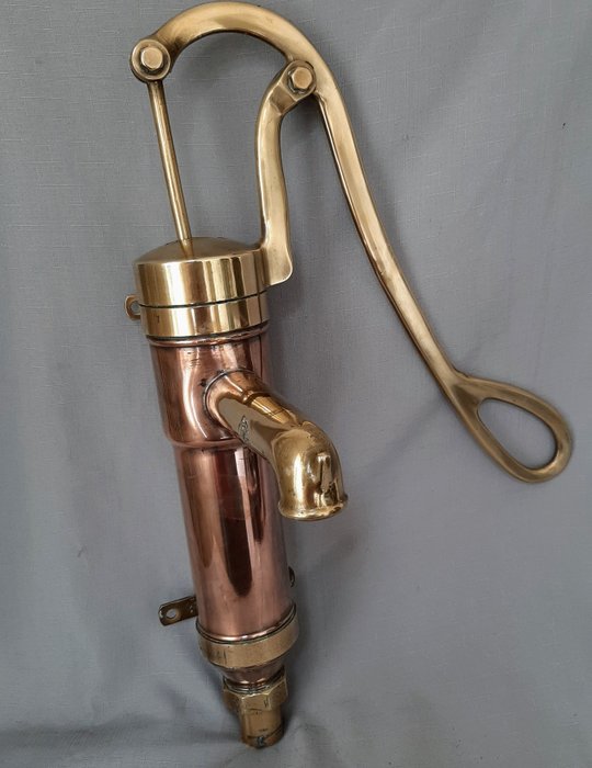老船泵/水泵 - 铜, 黄铜 - 20世纪上半叶