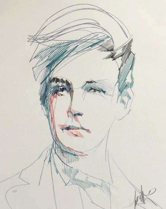Raymond Moretti  - Rimbaud - Portrait 