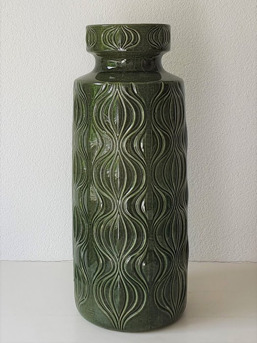 Scheurich - 綠色大花瓶-40.5厘米