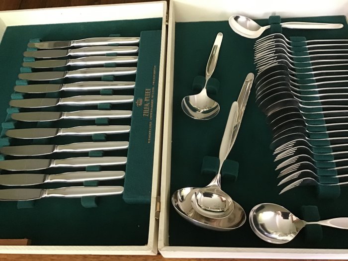 Nostalgic cutlery Zilfa Pleet Begeer Voorschoten (41) - Silverplate
