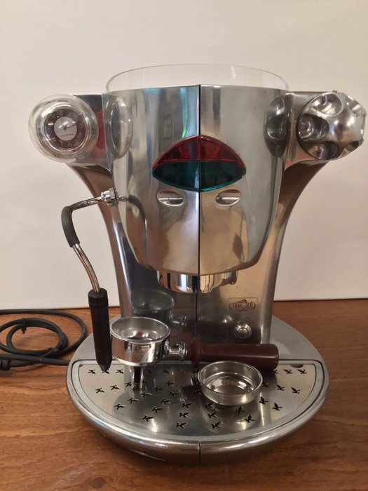 Elektra - Espressomaschine Elektra Nivola - Art Deco - Aluminium (1) - Art Deco - Aluminium